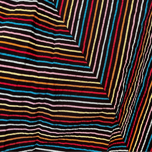 SOLID & STRIPED small blackout rainbow tunic coverup - Picture 3 of 5